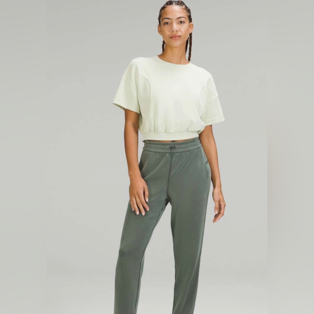 Lululemon Brushed Softstreme Split-Hem High-Rise - smoked spruce